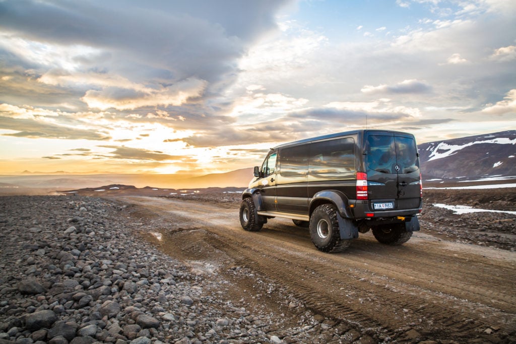 Langjökull Glacier Tour vehicle