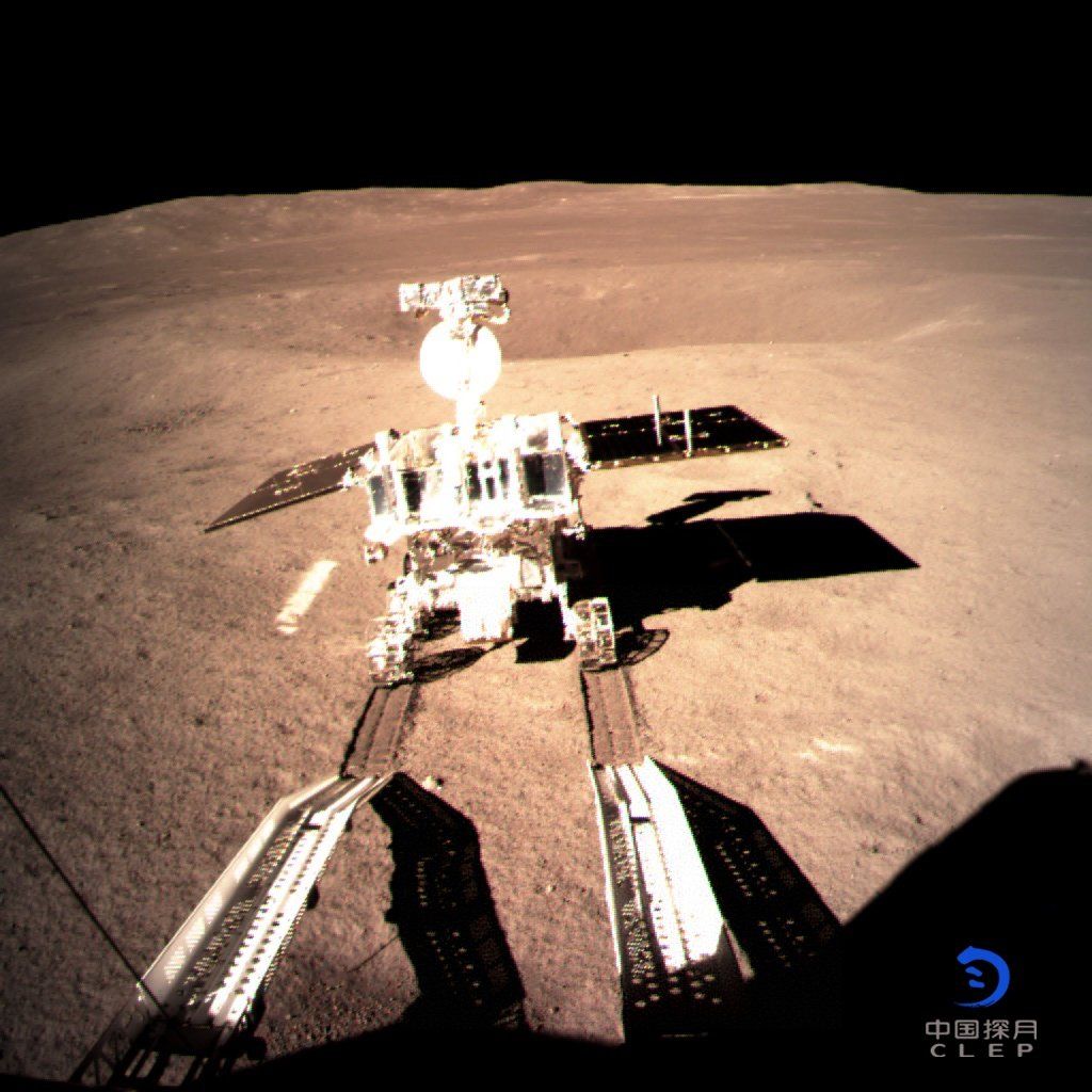 China’s Chang’e-4 probe on the moon