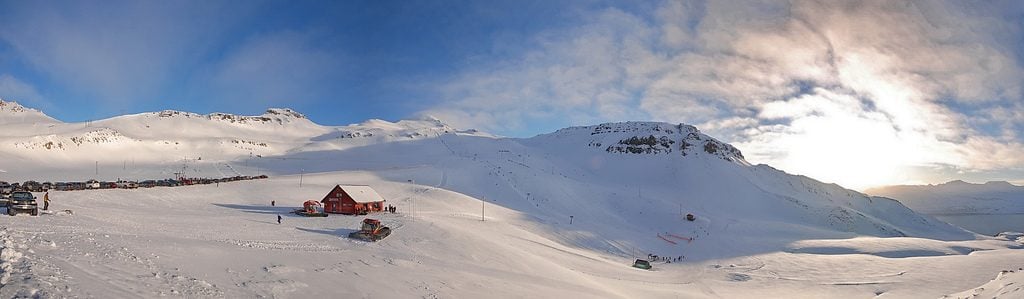Fáskrúðsfjörður in winter