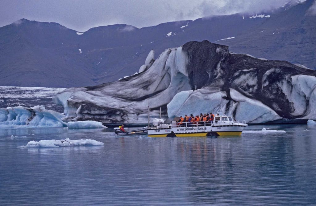 Glacial lagoon boat trip