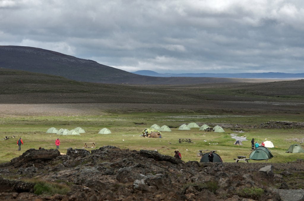 Off the beaten path Camping in Iceland