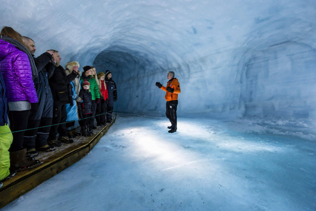 Into the glacier - Glacier Tour