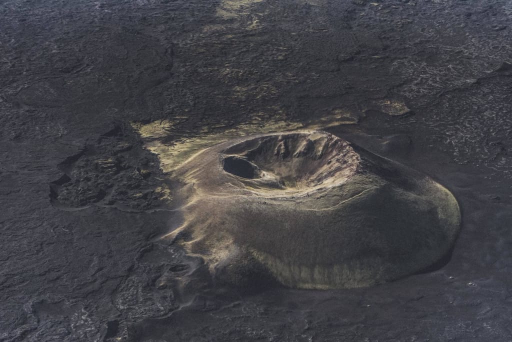 Laki Crater flight