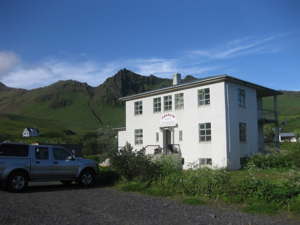 Guesthouse in Vík in Mýrdal