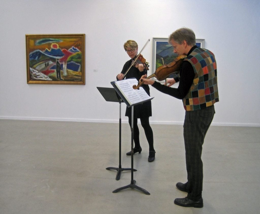 Concert at Lá art museum