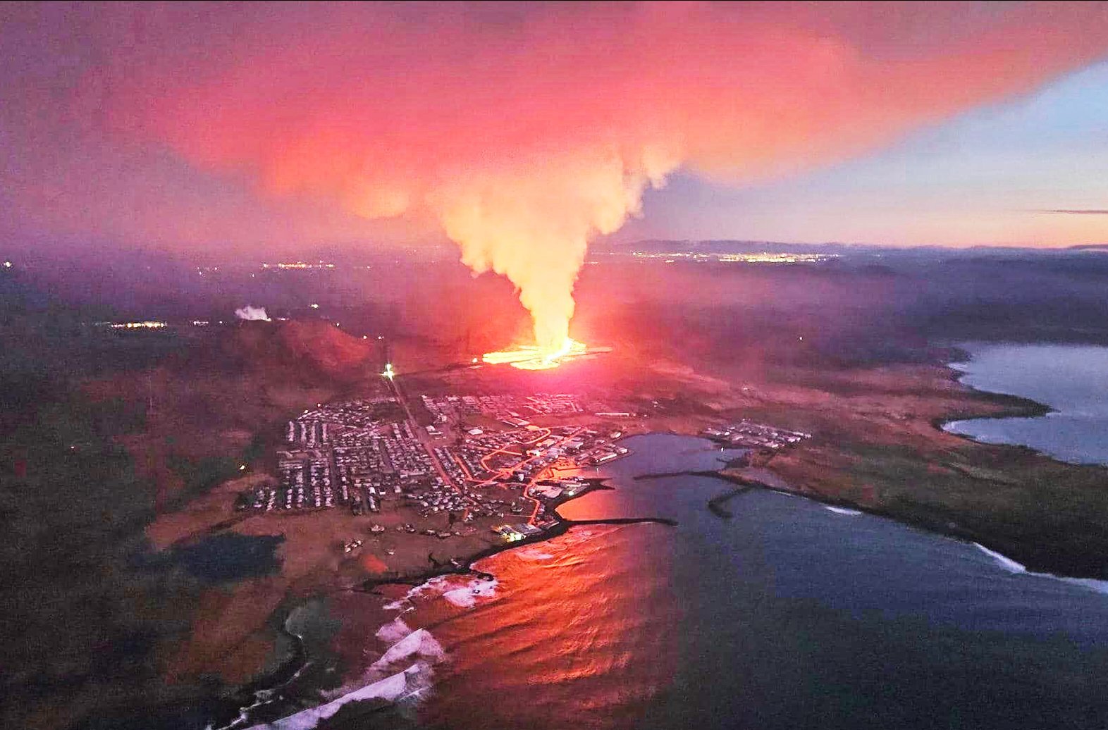 Eruption Just North Of Grindavík Icelandic Times