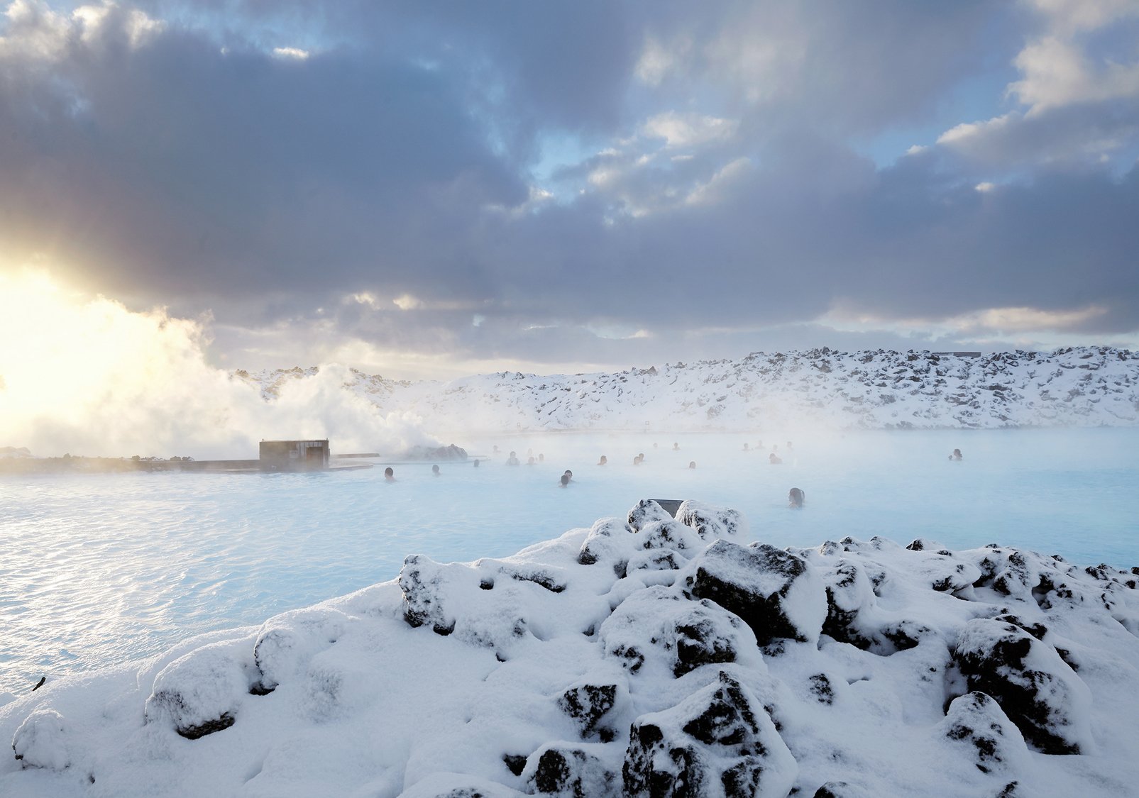 Winter in the Blue Lagoon