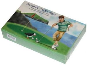 Golf-puffin advert