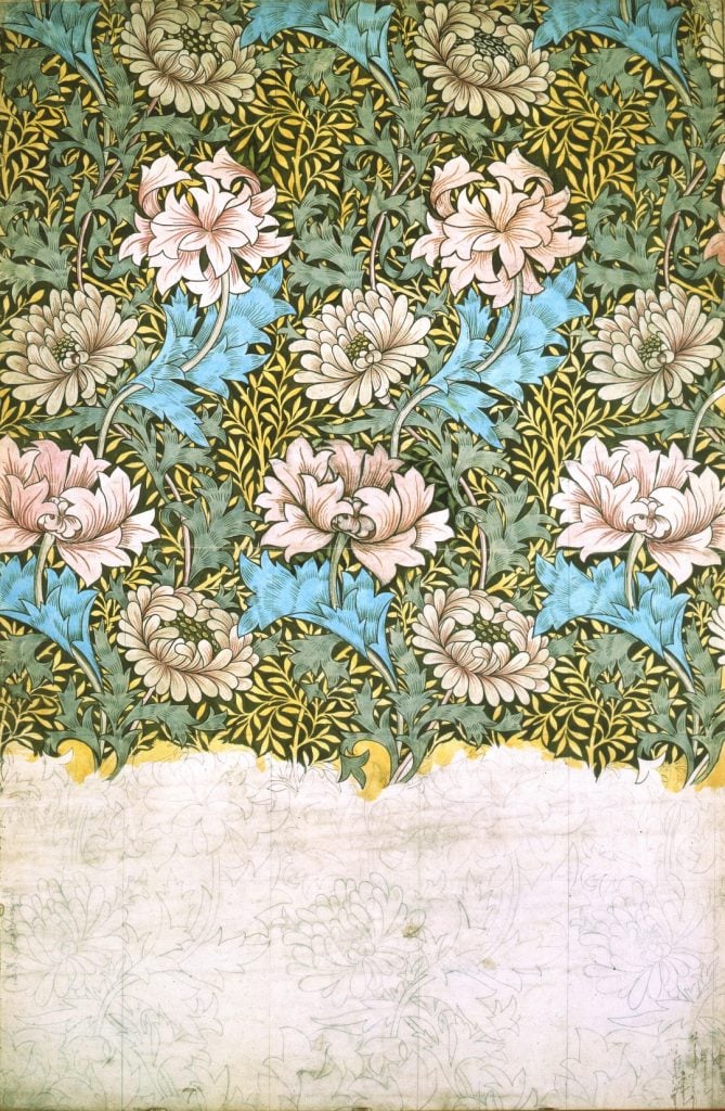 William Morris - Chrysanthemum