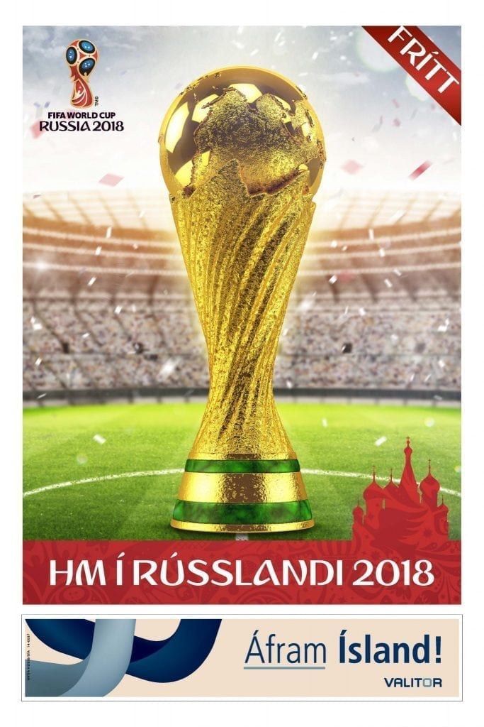 HM í Rússlandi 2018 bæklingur