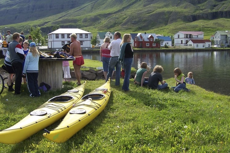 Go kayaking from June - August 2