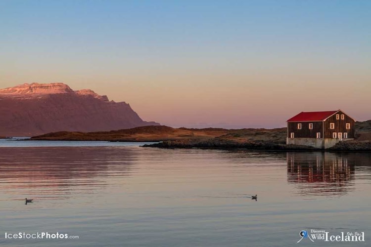 Djúpivogur is a small town and municipality (Djúpavogshreppur) located on a peninsula in eastern Iceland, near the island of Papey and on the fjord Berufjörður.
