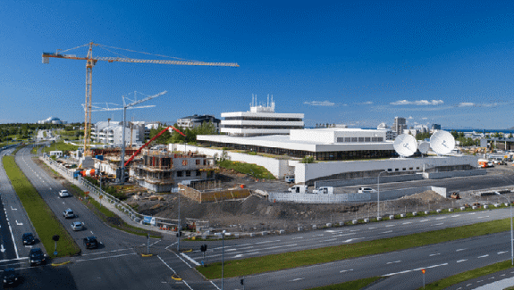 Efstaleiti, framkvæmdir á Rúv reit