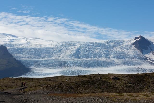 Isländischer Gletscher