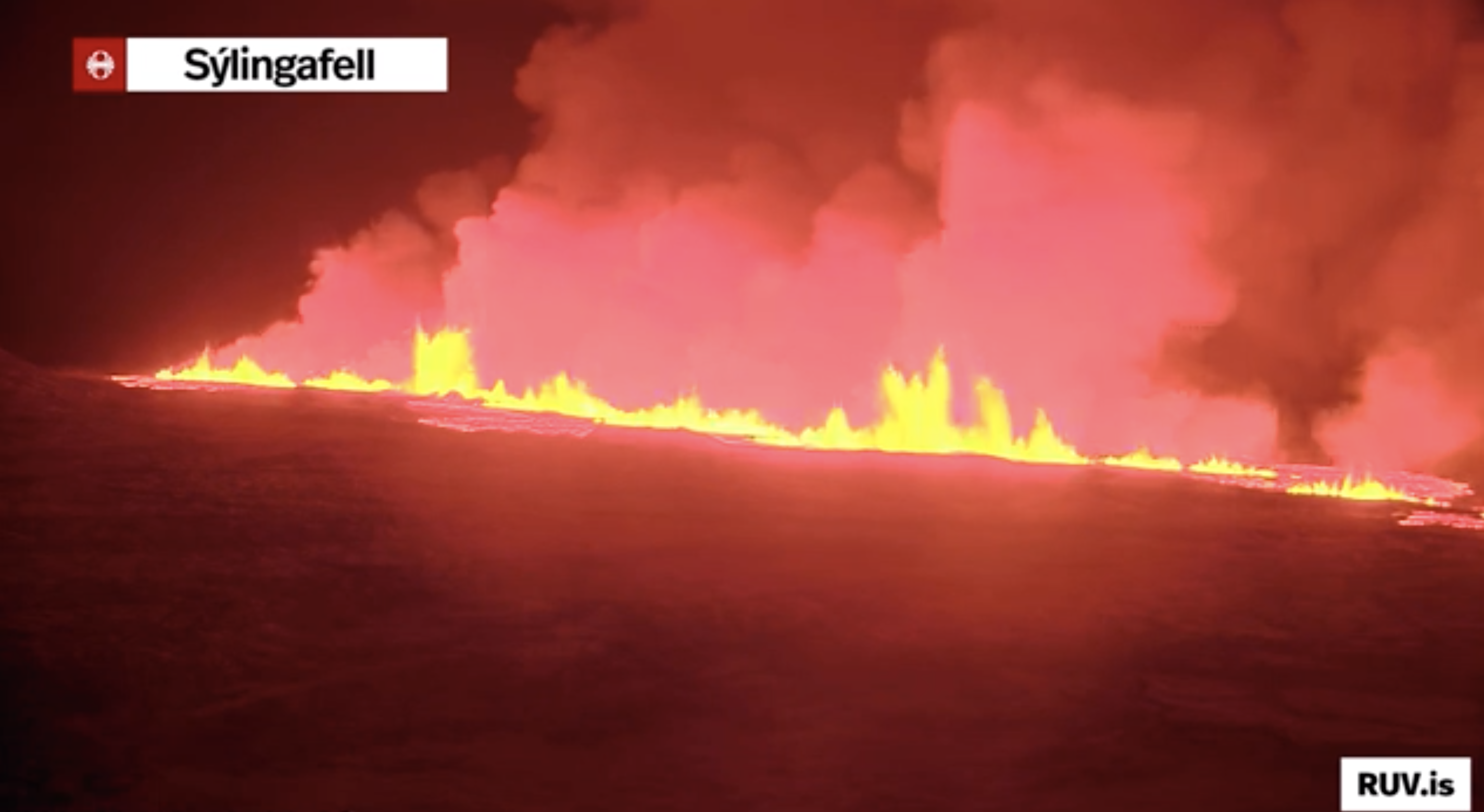 Eruption has started in Iceland - Icelandictimes.com